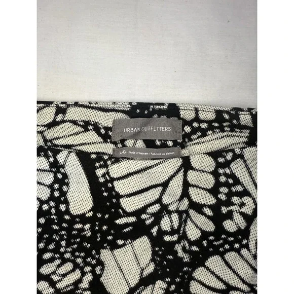 Urban Outfitters Women's Butterfly Dress Large Mini Dress Ruffled Sleeve - Picture 2 of 7